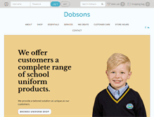 Tablet Screenshot of dobsons.com.au